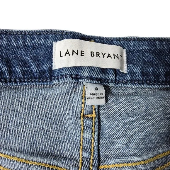 Lane Bryant Signature Fit Flex Magic‎ Waistband Mid Rise Boyfriend Jeans 18 - Picture 4 of 13
